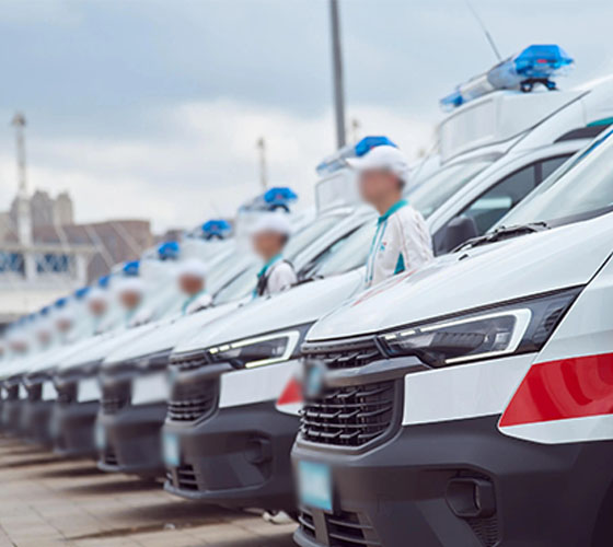 丹棱县服务车队展示